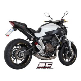 SC Project Full System Conical Carbon YAMAHA MT07 (13-16)