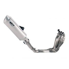 Spark  RACING full system: AISI 304 stainless steel collector d.60 + FORCE silencer L.350 mm ZX-10R 2011-2020
