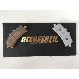 Accossato racing AV1 racing sinter remblokken AGPA106 ( Brembo monoblock remklauw )
