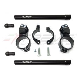 Extreme Components ADVANCED HANDLEBARS 40MM OFFSET AND 10MM RAISED WITH CLIPS TO CLOSE THE TRIPLE CLAMP - DIAMETER 55MM FOR BMW S1000RR (2019/2021)