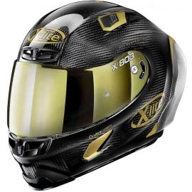 X-Lite X-803 RS Ultra Carbon Golden Edition Helm